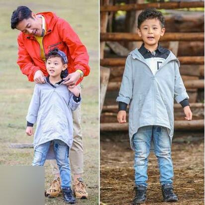 蔡国庆七岁的儿子近照曝光 居然比他爸爸还有范儿！